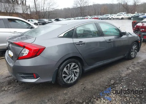 2016 Honda Civic Ex из США, поврежденный, VIN 2HGFC2F75GH516105